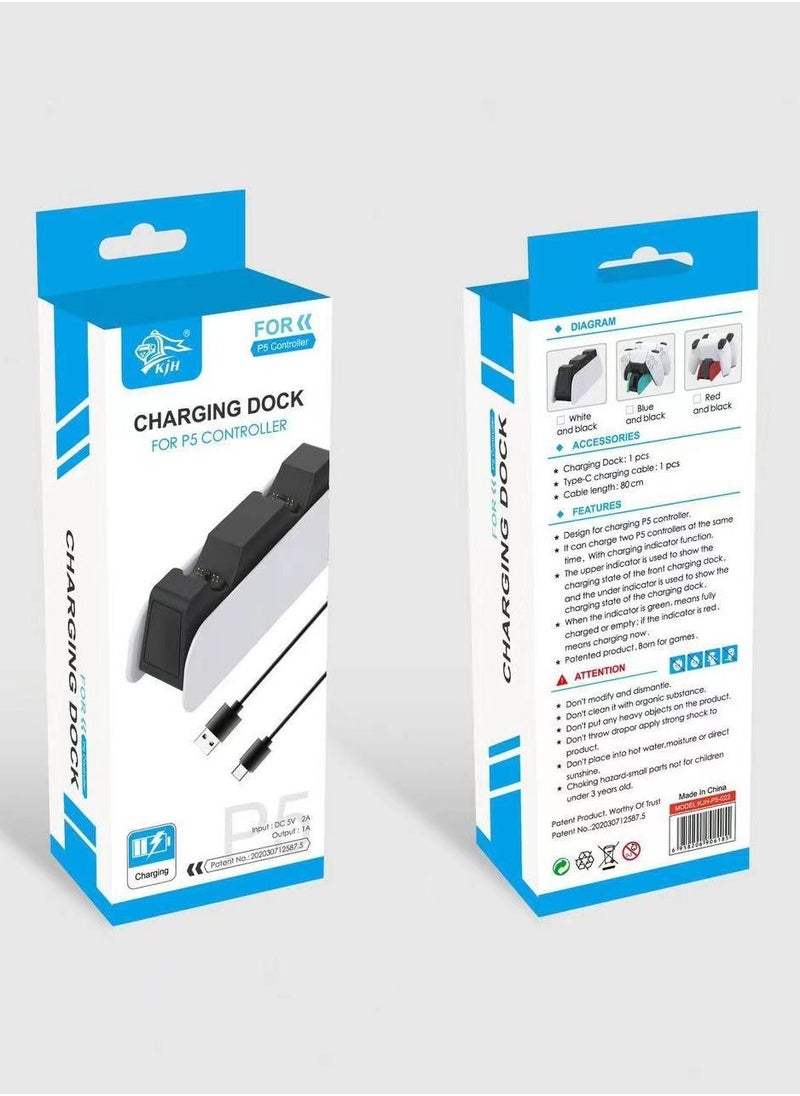 KJH - Charging dock with display light for PS5 wireless game controller - Image 1