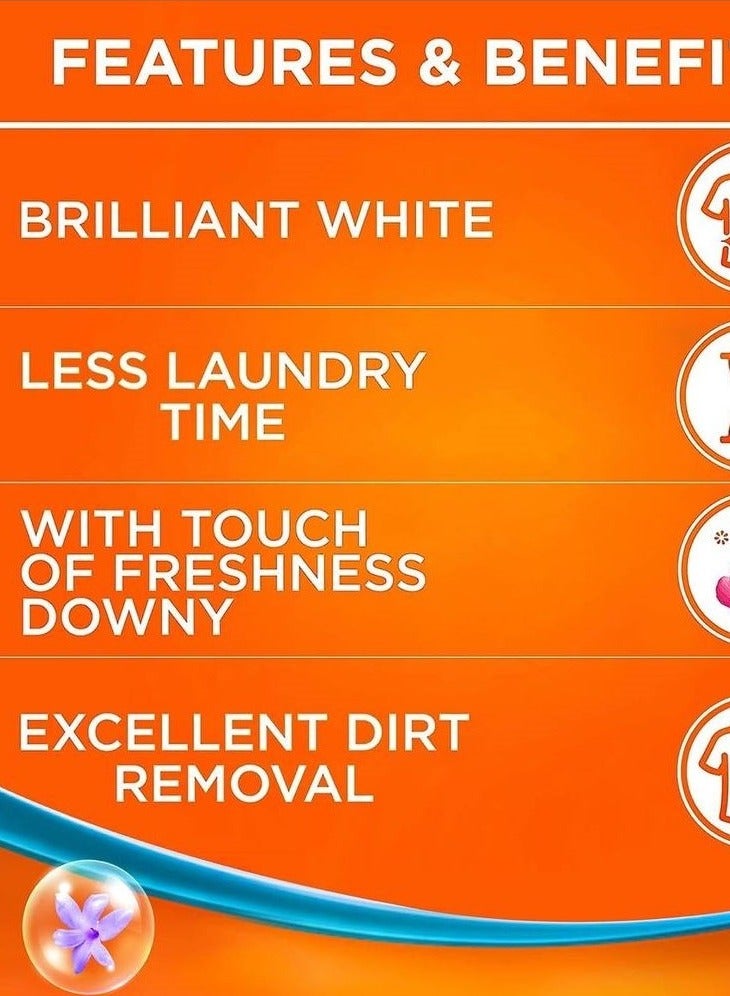 Comfy Detergent Powder Orange 3kg – Fresh & Powerful Clean  deep cleaning with a refreshing orange scent! removes tough stains ,with a long-lasting fragrance. - Image 5