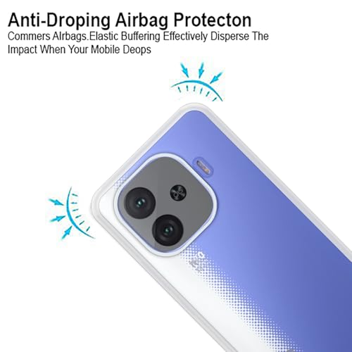 VIDO Transparent Back Case Cover for iQOO Neo 10R (Soft & Flexible & Camera Protection Back Case) - Image 2
