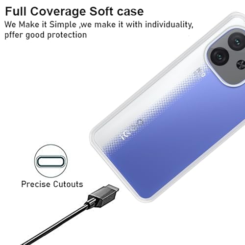 VIDO Transparent Back Case Cover for iQOO Neo 10R (Soft & Flexible & Camera Protection Back Case) - Image 3
