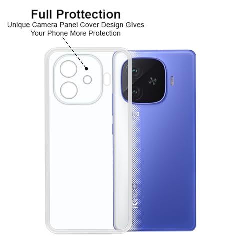 VIDO Transparent Back Case Cover for iQOO Neo 10R (Soft & Flexible & Camera Protection Back Case) - Image 4