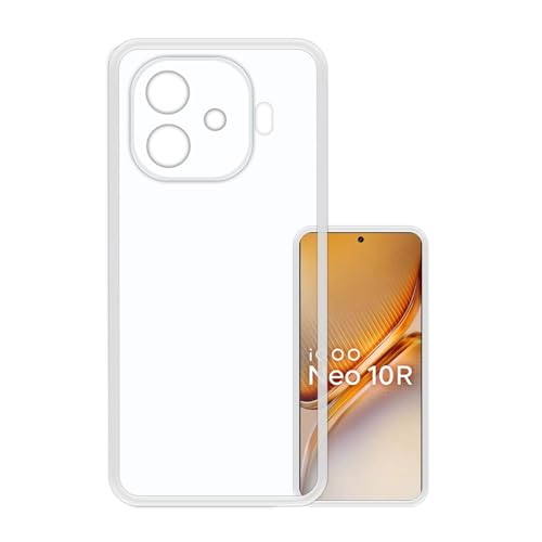 VIDO Transparent Back Case Cover for iQOO Neo 10R (Soft & Flexible & Camera Protection Back Case) - Image 1