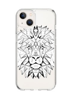 Classic Clear Case for Apple iPhone 15 Hybrid Soft Case Flexible Edges Anti Drop TPU PC Gel Thin Transparent Cover [ Designed for Apple iPhone 15 ] - Poly Lion