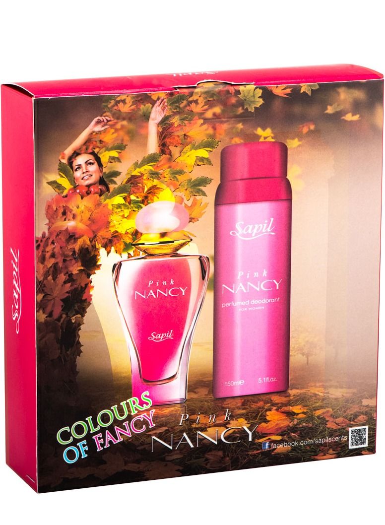 sapil Gpac Nancy Pink 50ml EDP+150 ml DEO - Image 2