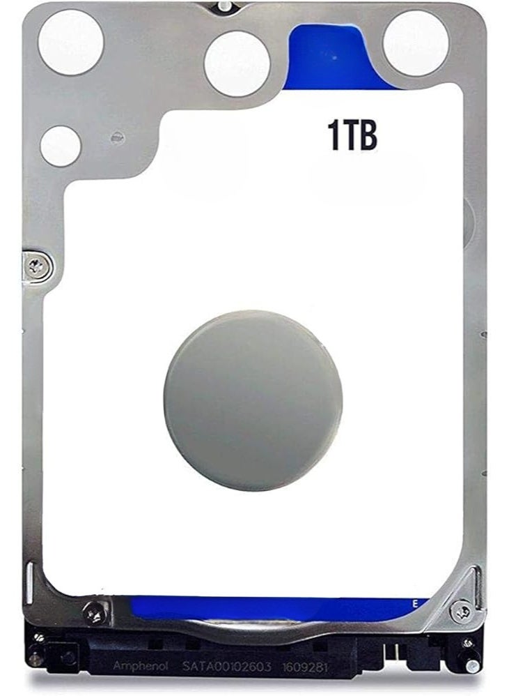 Internal Hard Drive 1TB 2.5" – High-Performance 5400RPM HDD with 128MB Cache – Reliable SATA 6Gb/s Mobile Storage for Daily Use