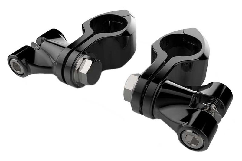 Ciro 60022 Standard Engine Guard Highway Peg Mount Kit Black For All 114 - Image 2