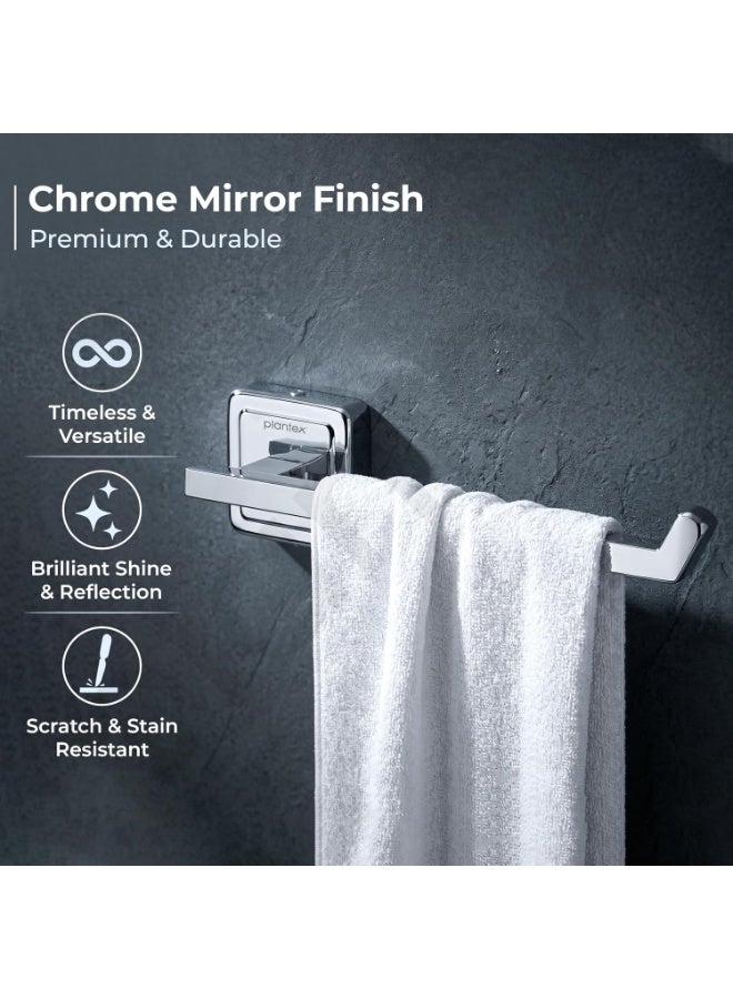 Plantex 304 Grade Stainless Steel Washbasin Towel Hanger for Kitchen/Napkin Holder for Wash Basin/Bathroom Accessories - Decan (Chrome) - Image 4