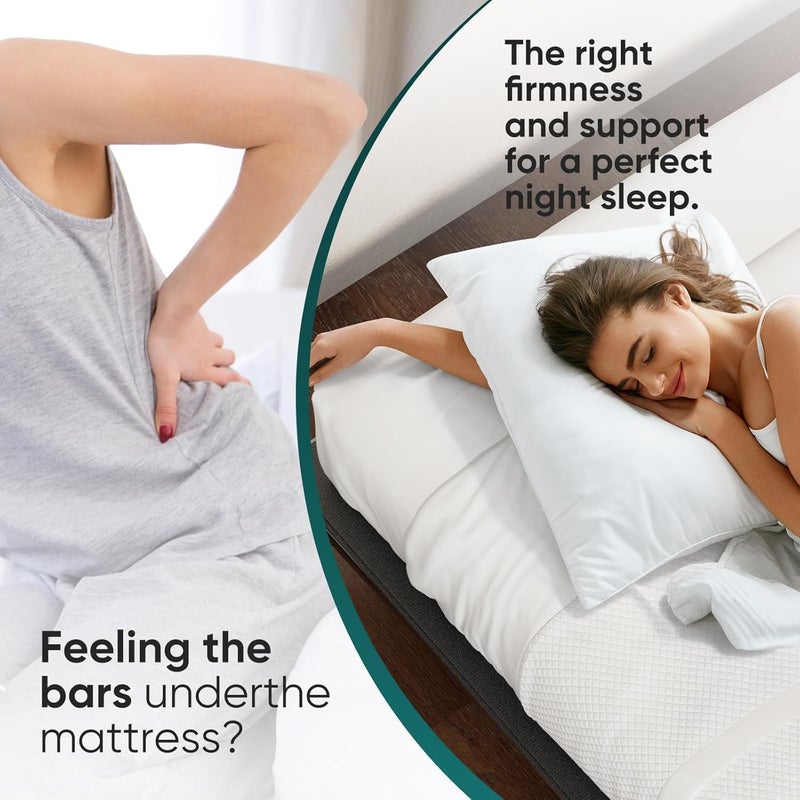 HAOXIHAO Bunkie Board King Size(76x80) - Premium 10mm Hollow Plastic Bunkie Boards for Under Mattress,Heavy-Duty Support,Breathable,Low Profile,Noise Minimizing,Moisture Resistant Foundation - Image 3