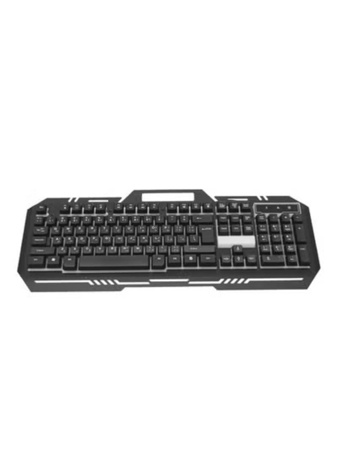 PT-80 Wired Gaming Keyboard – Backlit, Waterproof & Easy to Use – Standard Layout for Multi-Device Use - Image 2