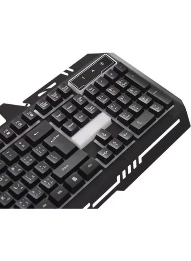 PT-80 Wired Gaming Keyboard – Backlit, Waterproof & Easy to Use – Standard Layout for Multi-Device Use - Image 3