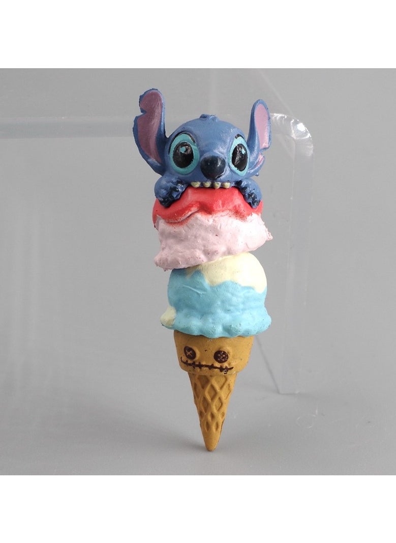 General Five Kinds of Ice Cream Dessert Biscuits Stitch Dolls and Ornaments  - Image 3