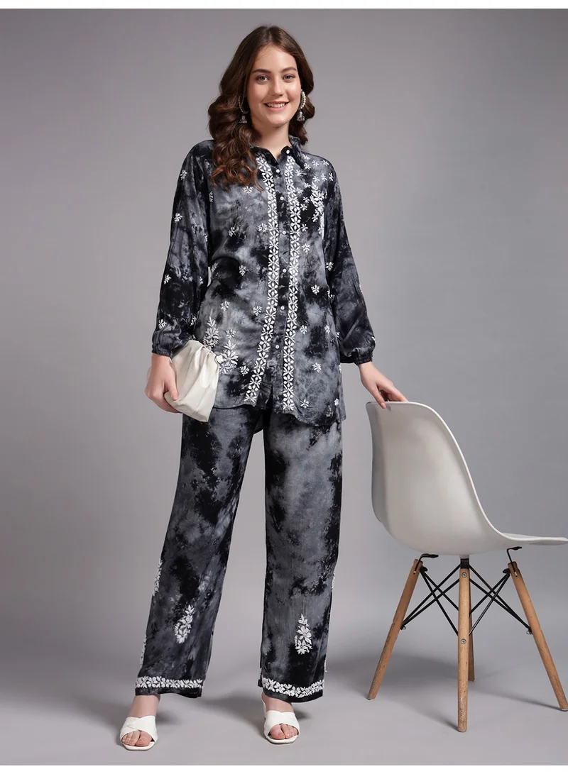 Alaya AL4093KS Women Hand Embroidered Chikankari Rayon Co-ord Set-AL4093KS for Women | Best Price UAE