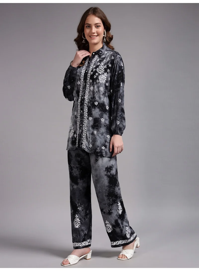 Alaya AL4093KS Women Hand Embroidered Chikankari Rayon Co-ord Set-AL4093KS for Women | Best Price UAE