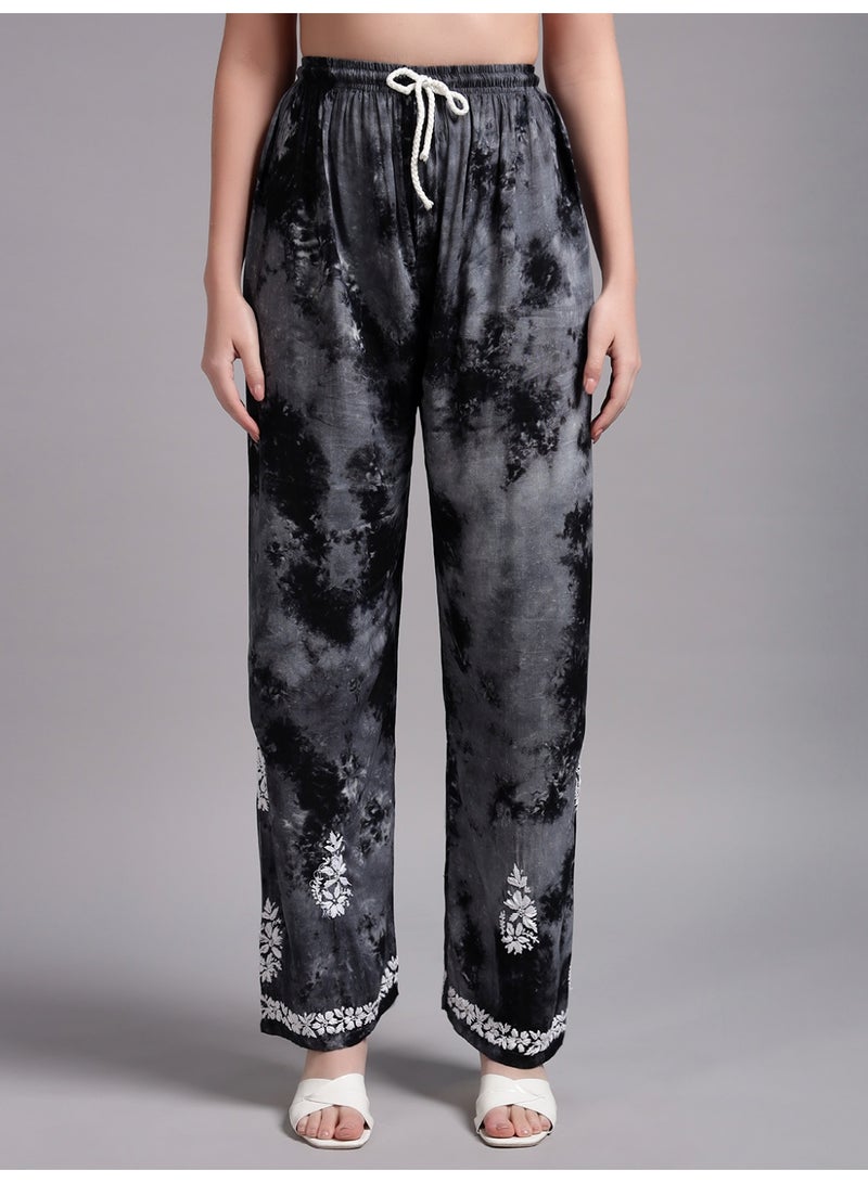 Alaya Women Hand Embroidered Chikankari Rayon Co-ord Set-AL4093KS - Image 4