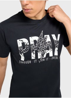 Seventy Five Basics Printed T-Shirt  - Image 3