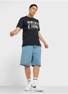 Seventy Five Basics Printed T-Shirt  - Image 4