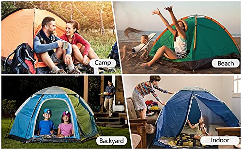 KriShyam® 4-Person Camping Tent – Includes Carrying Bag – Lightweight Portable Dome Tent for Backpacking, Hiking, or Beach for Indoor & Outdoors (4 Person Tent) - Image 5
