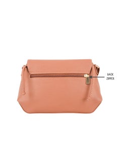 Baggit Baggit Women Tan Satchel Sling Bag Xs Size | Ladies Stylish Casual Cross Body Purse Handbag  - Image 4