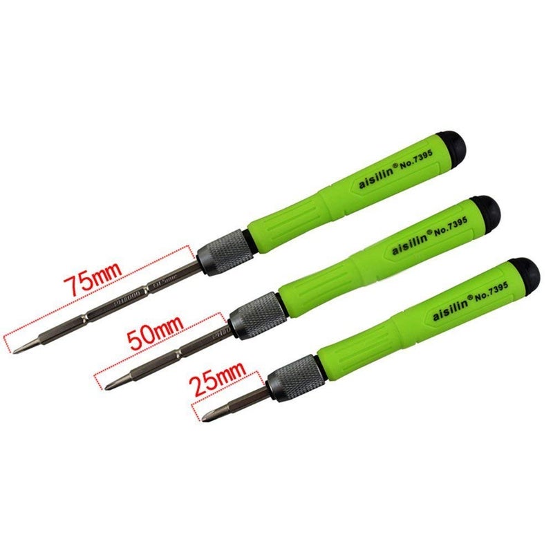 Axtella Wroughton 12 in 1 Screwdriver Mobile Laptop and Gadgets Repairing Tools Set With 4 Mobile Opener for Dissembling Gadgets and 1 ESD Non Magnetic Tweezers Flat  - Image 2