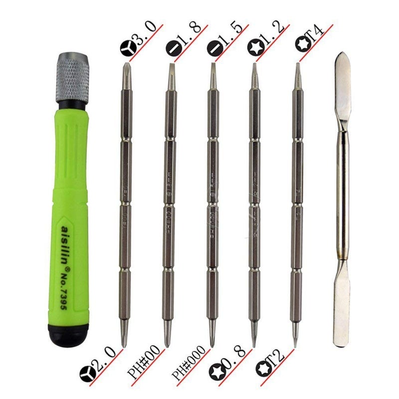 Axtella Wroughton 12 in 1 Screwdriver Mobile Laptop and Gadgets Repairing Tools Set With 4 Mobile Opener for Dissembling Gadgets and 1 ESD Non Magnetic Tweezers Flat  - Image 3