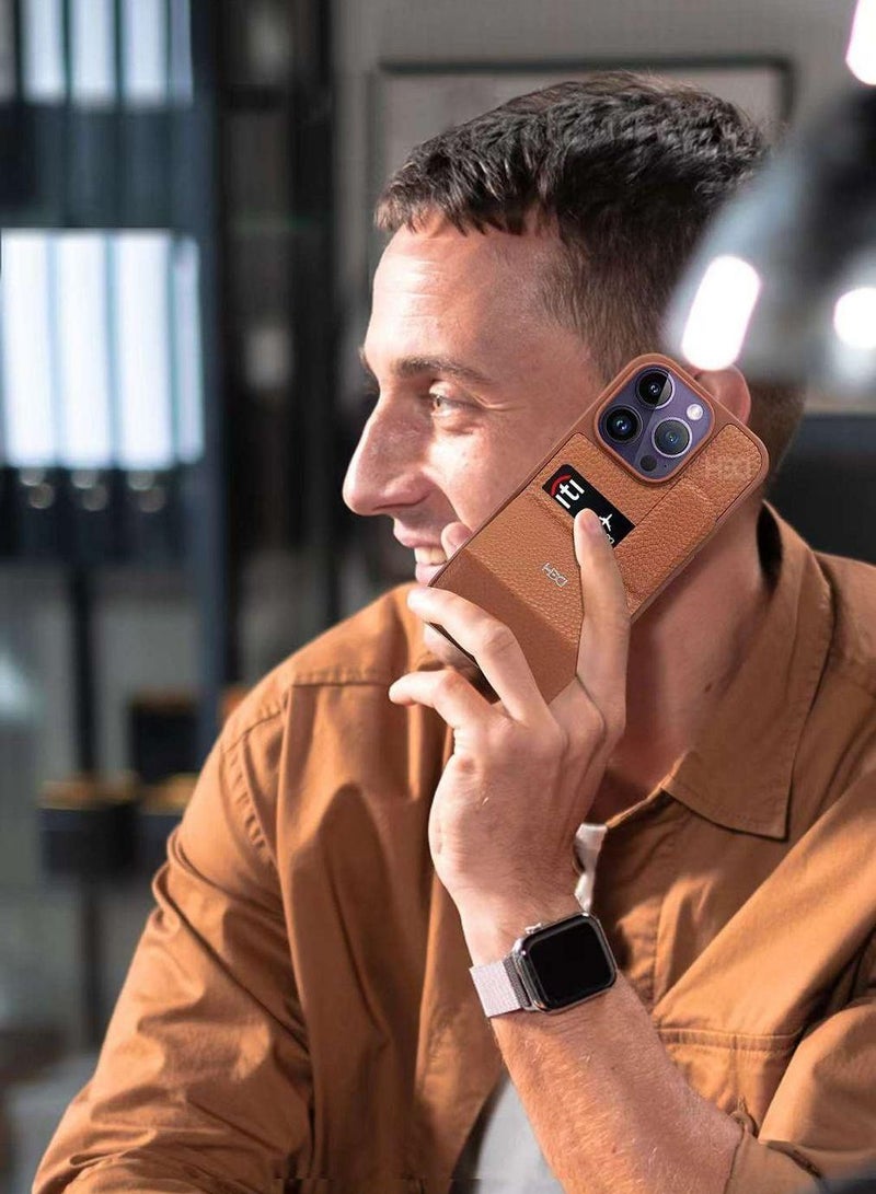 HDD 12 Pro Max Elegant and Luxury Protective Case with Kickstand function and having Card/Cash Holder Slots - Image 3