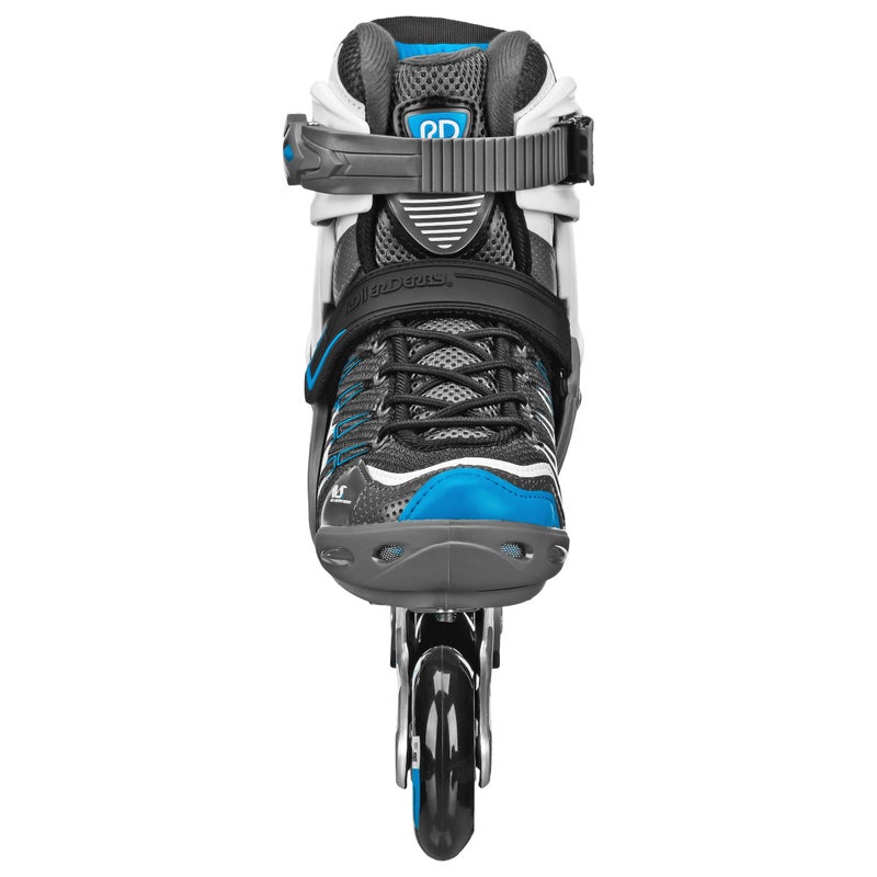 Roller Derby AERIO Q-60 Women's Inline Skates, Gray/White/Blue, Size 7 - Image 3