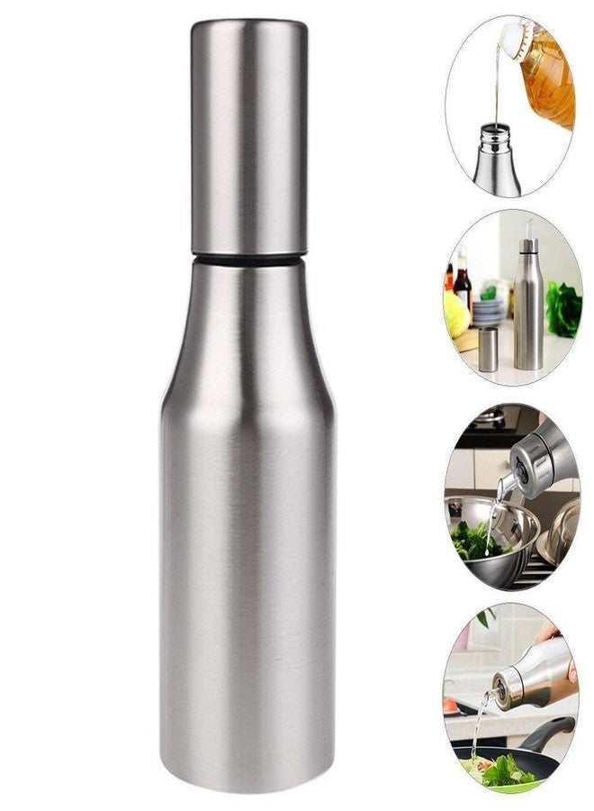 2heet HEET Stainless Steel Oil Dispenser 1000ml, Oil Pot, Oil Can, Oil Kitchen Container of 1 Litre (Silver, Pack of 1) - Image 3