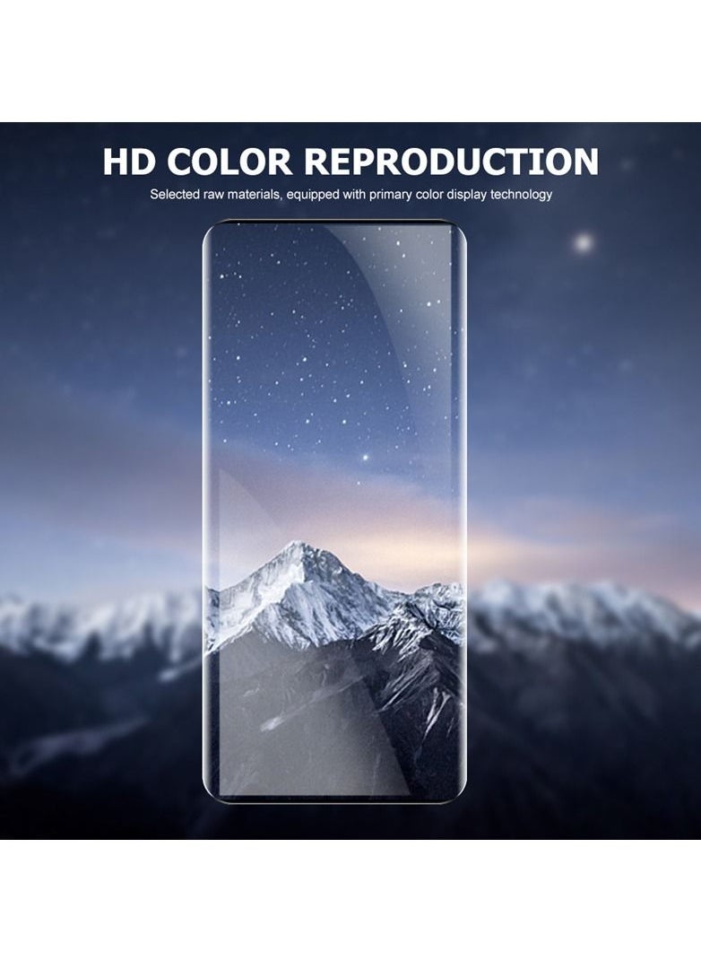 Honor 90 Screen Protector Full Glue Edge-to-edge Curved Tempered Glass Fingerprint Compatible Anti Scratch for Honor 90