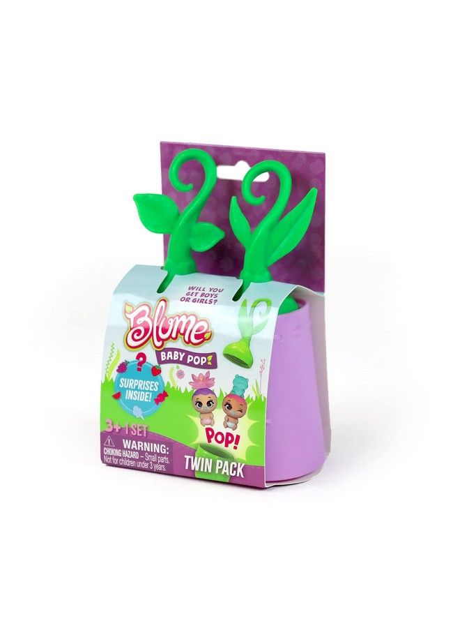 Blume مجموعة دمى بيبي بوب ميني، 3 قطع، 6 دمى لطيفة قابلة للتجميع للبنات - Image 4