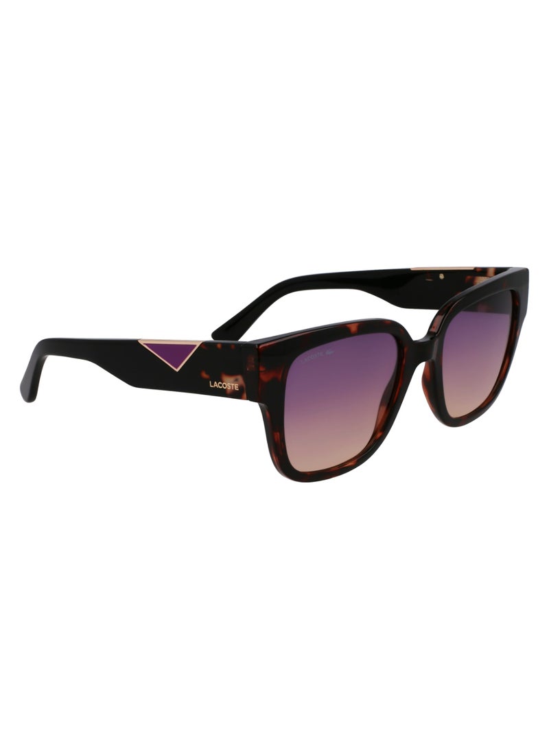 FULL RIM ACETATE INJECTED LACOSTE SUNS L6044S 5420 (272) HAVANA BEIGE