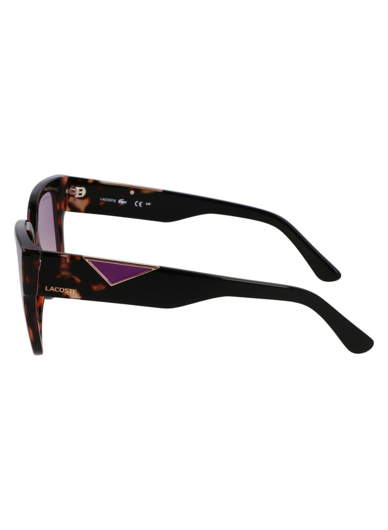 FULL RIM ACETATE INJECTED LACOSTE SUNS L6044S 5420 (272) HAVANA BEIGE