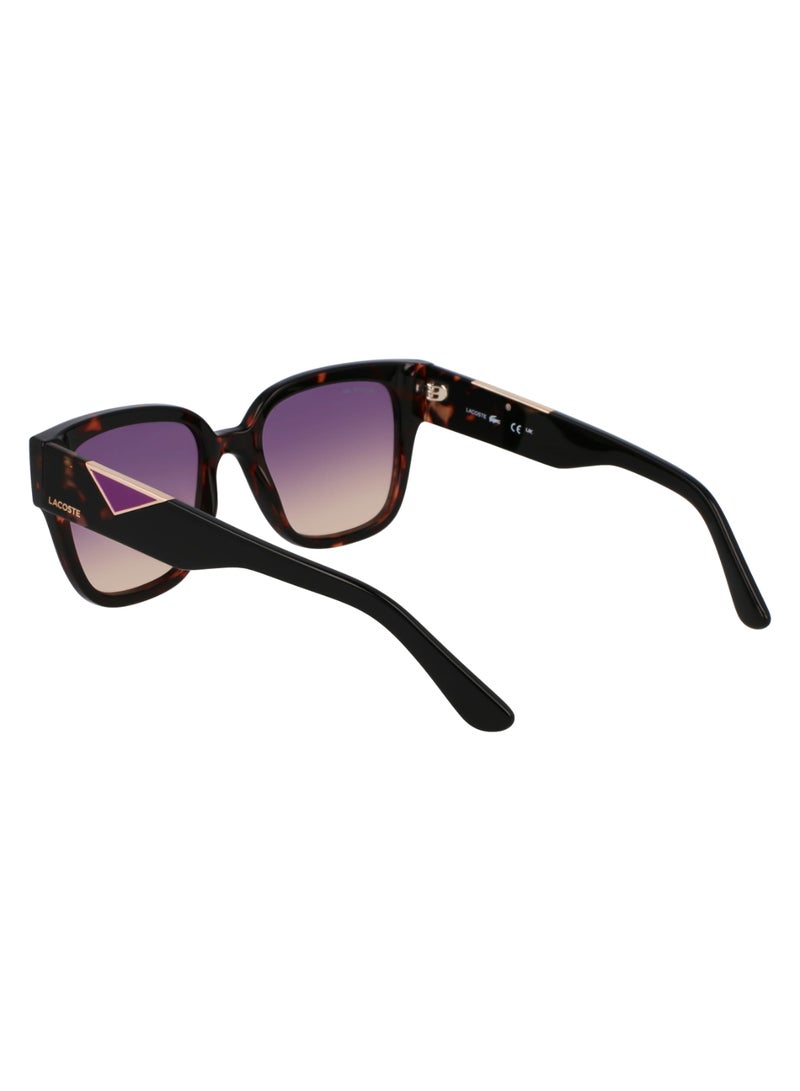 FULL RIM ACETATE INJECTED LACOSTE SUNS L6044S 5420 (272) HAVANA BEIGE
