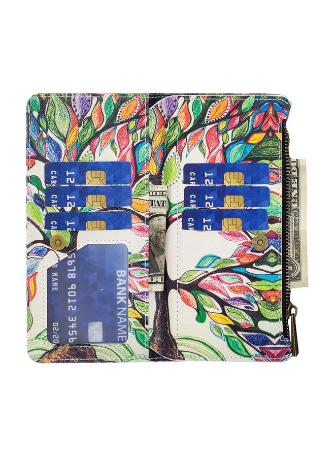 إيروريكس جراب لهاتف Xiaomi 12 Lite بنمط رسم ملون وسحاب وغطاء جلدي قابل للطي أفقيًا - Image 3