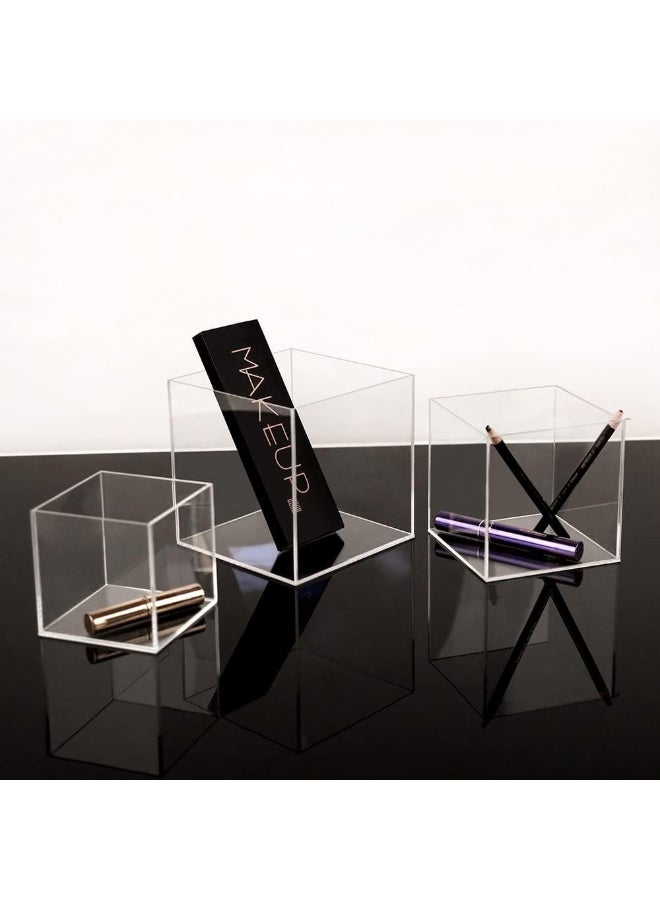 TPGP 3Pc Acrylic Square Multiple Purposed Display Boxes - Image 2