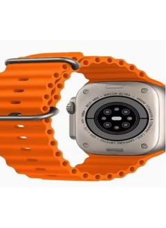 Generic HK8 Pro Max 2.12" AMOLED screen Ultra Smart Watch Series 8 49mm Memory 256MB Battery 320mAh Compass NFC Waterproof IP68 Wireless Charging Orange  - Image 3