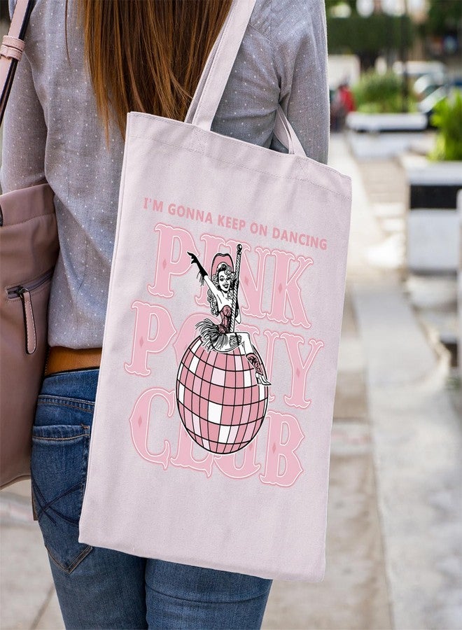 WCGXKO Singer Pink Tote Bag Pride Music Fan Gift Song Lyrics Concert Merch (Pink Tote) - Image 5