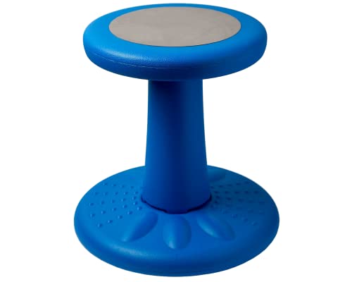 Studico ActiveChairs Kids Wobble Stool Flexible Seating for Preschool  Elementary Classrooms Improves Focus Posture  ADHDADD 14 Active Desk Chairs Ages 37 Blue