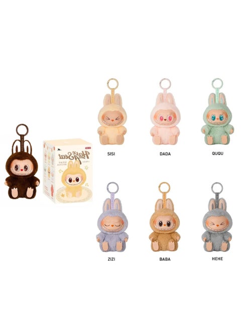 Labubu, The Mighty Monsters Energy Series - Blind Box with Stuffed Vinyl Necklace, Blind Box Characters, Action Figures with Random Design, Collectible Toys