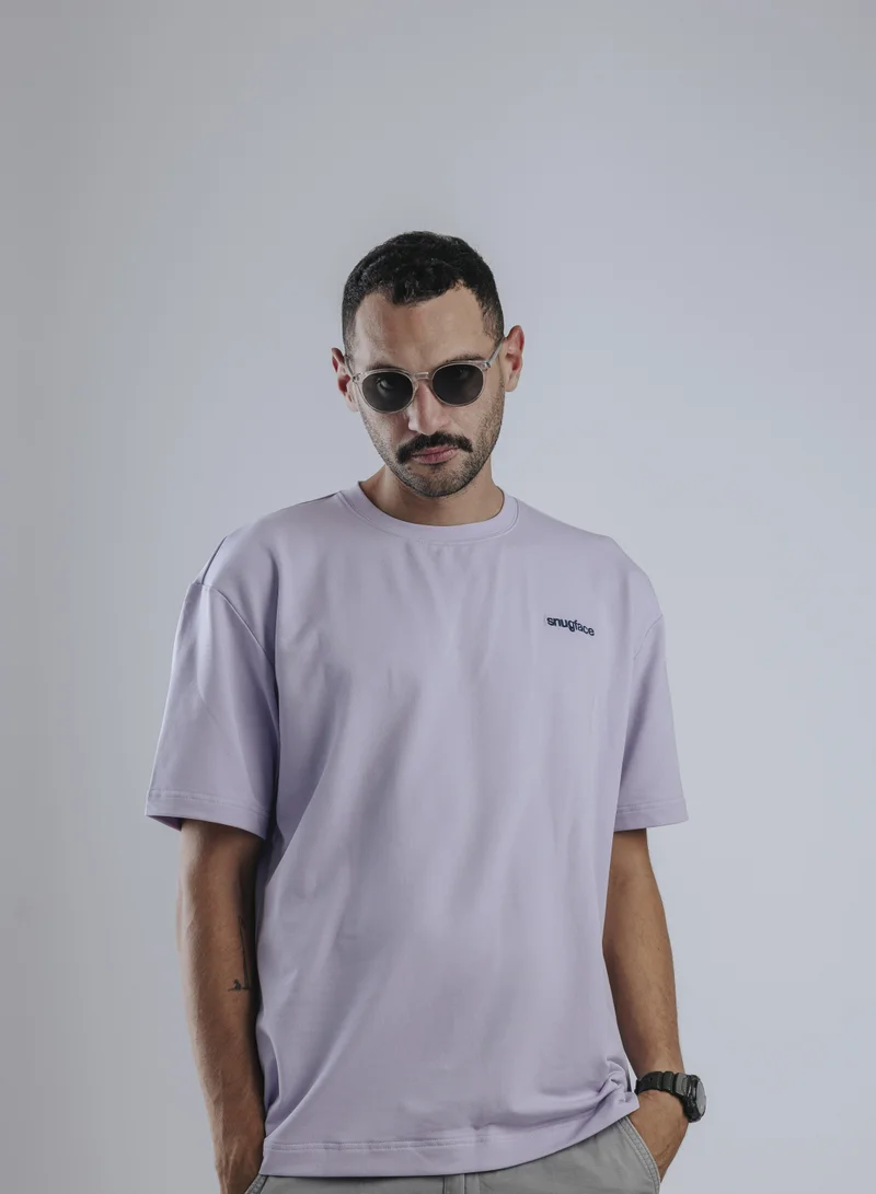 Snugface Snugface The Basic Oversized Tshirts, Purple, SF15-4PPL, Size-M
