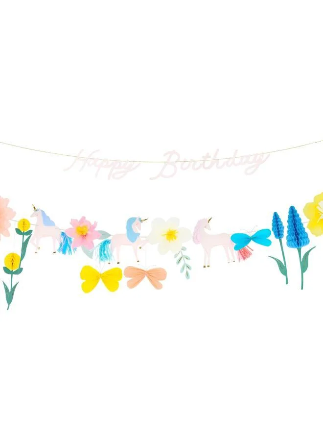 Meri Meri Meadow Unicorns Garland Set