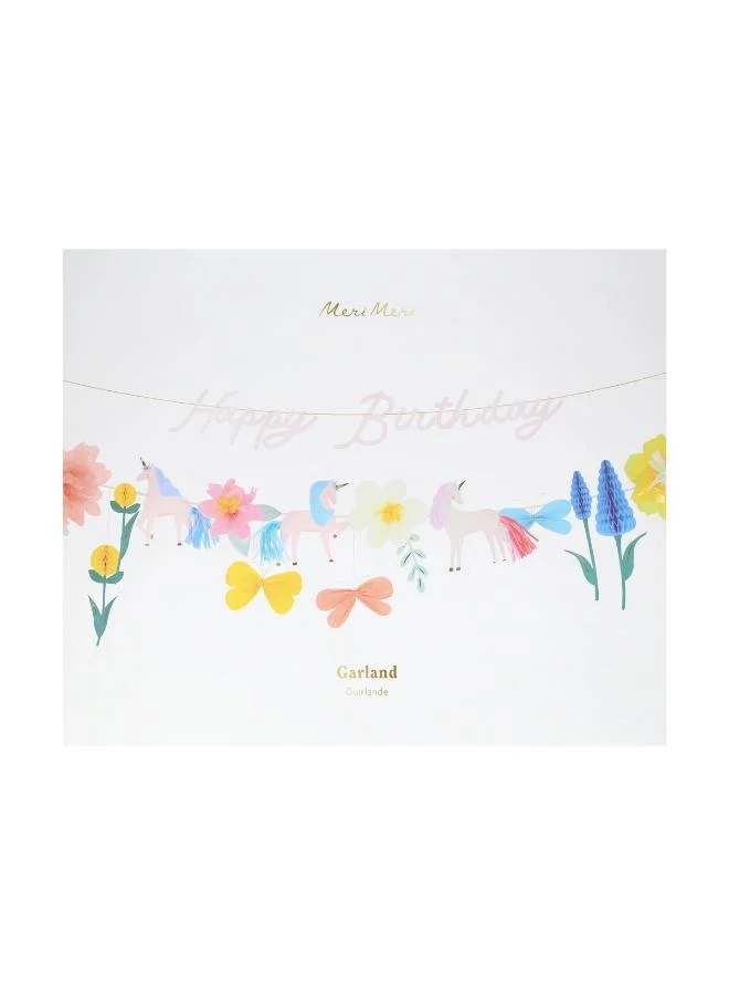 Meri Meri Meadow Unicorns Garland Set