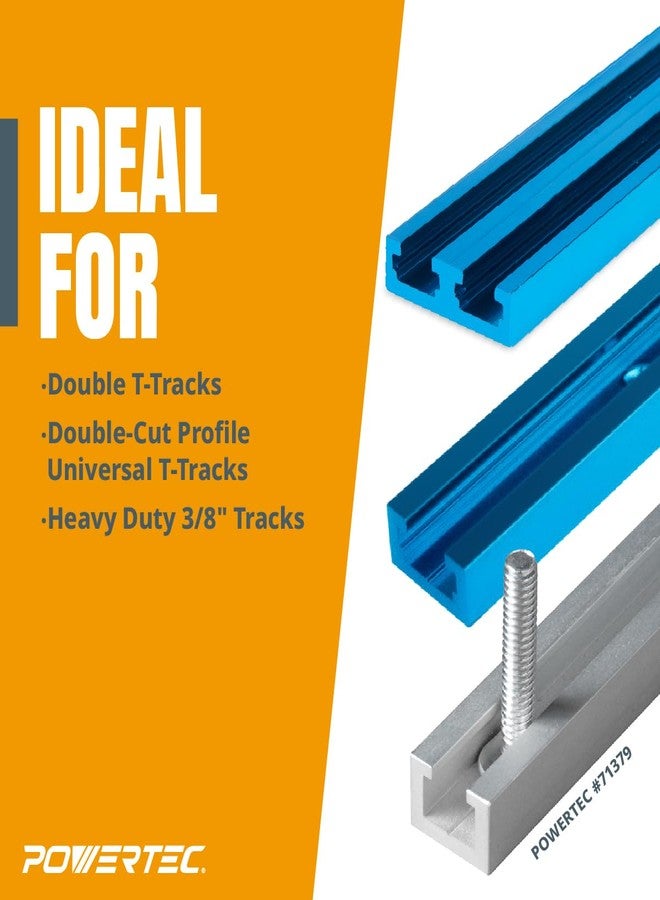 POWERTEC 71168-P3 T-Track Hold Down Clamps, 5-1/2" L x 1-1/8" Width, 6 PK - Image 3