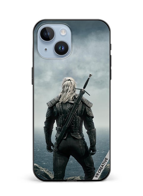 Protective Case Cover For Apple iPhone 15 The Witcher Design Multicolour