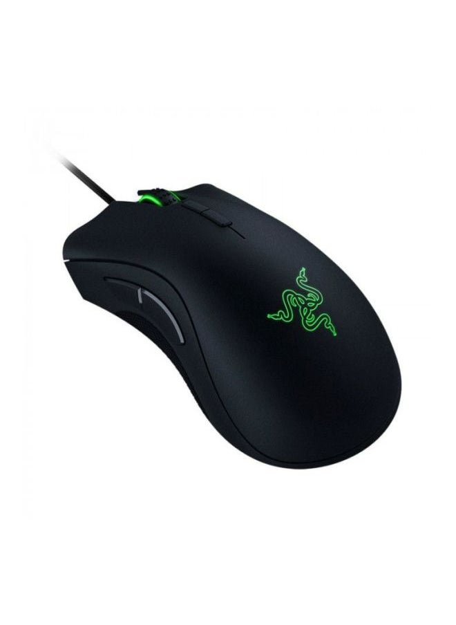 Generic - DeathAdder Essential Gaming Mouse: 6400 DPI Optical Sensor - 5 Programmable Buttons - Mechanical Switches - Rubber Side Grips - Classic Black - Image 1