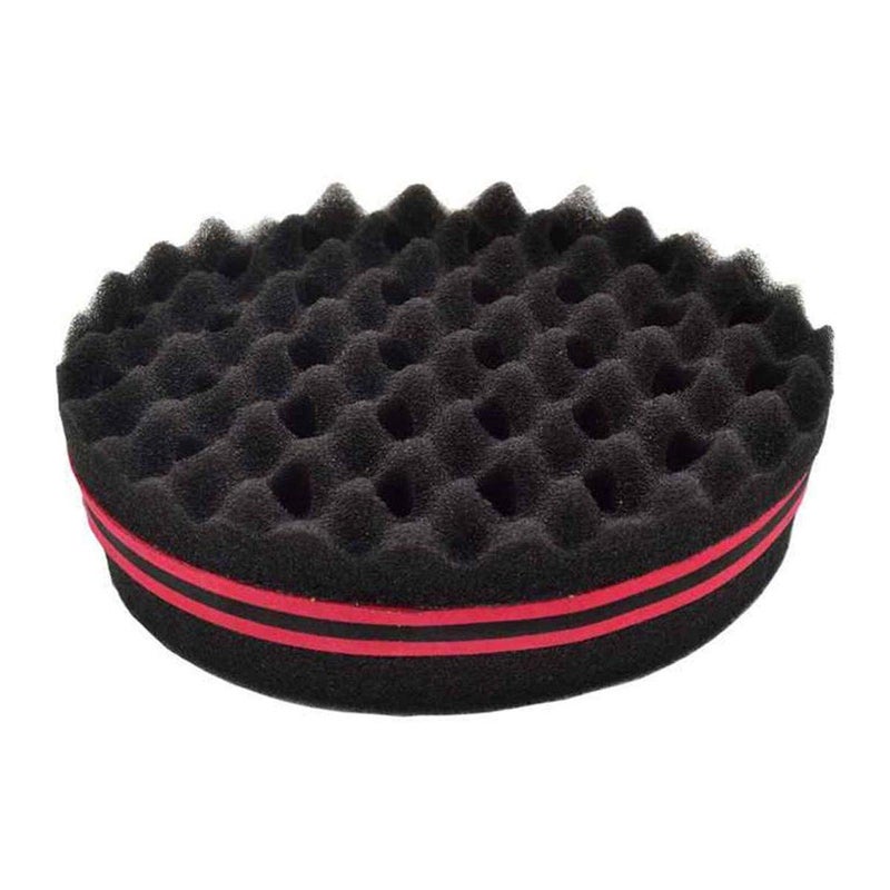 LoveBB 4 Pcs Small Holes Hair Twist Sponge, Barber Curl Sponge Brushes for Dreads Locking Afro Curl Coil Comb Care Tool - Image 3