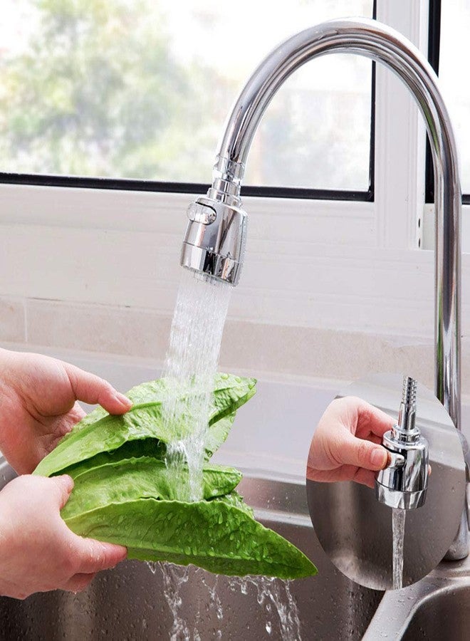 Leeonz 360 degree swivel faucet,1 Pack Kitchen Sink Faucet Sprayer Head Anti -Splash Tap Kitchen Bathroom Nozzle Filter Water Saving Water Tap Replacement - Image 5