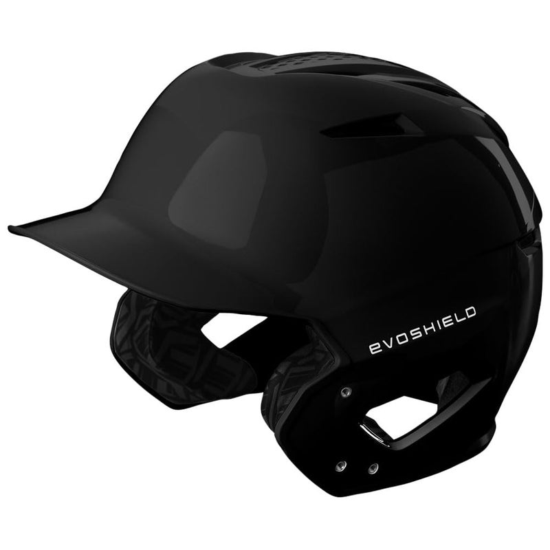 EvoShield XVT 20 Gloss Batting Helmet Black SmallMedium - Image 2