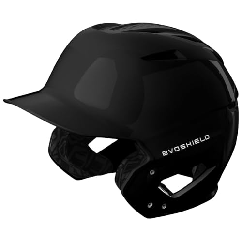 EvoShield XVT 20 Gloss Batting Helmet Black SmallMedium - Image 1