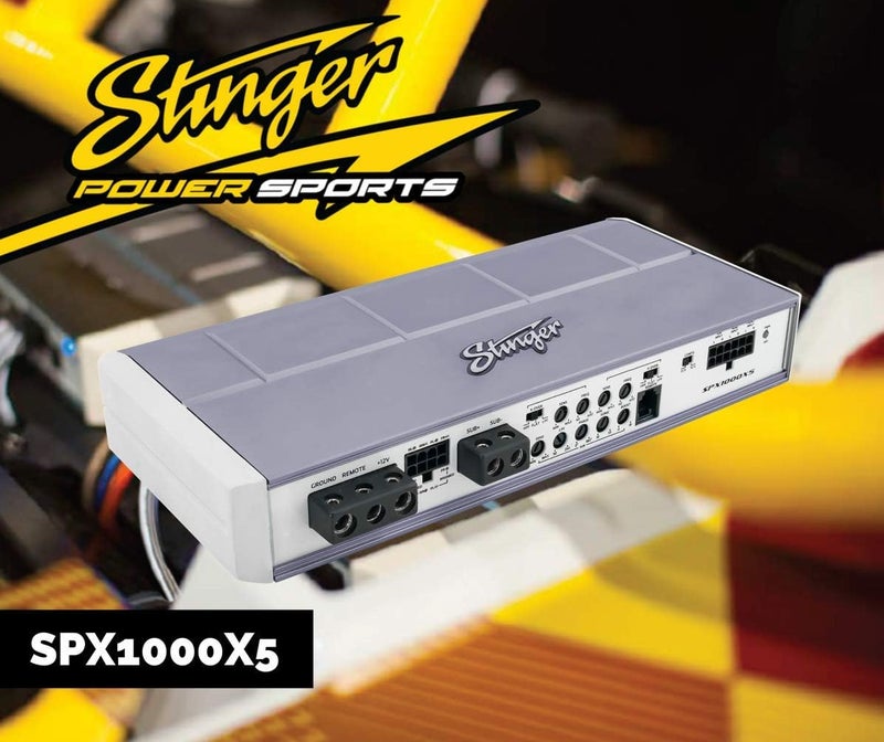 STINGER Micro 5 Channel 1000 Watt Power-Sports Amplifier - Image 2
