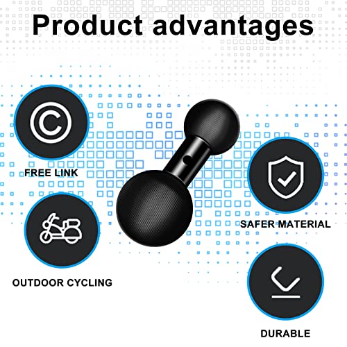 Sruim (17-25MM محول كرة) محول كرة 25 مم / 1 بوصة إلى 17 مم لذراع التوصيل المزدوج بحجم B من RAM، نمط تركيب كرة دوارة 17 مم من Garmin، - Image 3